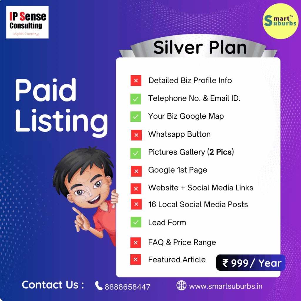 Chinchwad Business Directory Paid Listing Silver Plan – Local Search Engine