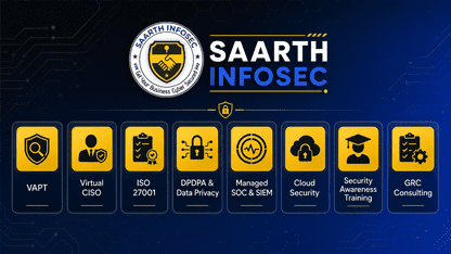 Cyber security services in Chinchwad Pune VAPT ISO 27001 Virtual CISO DPDPA SOC cloud security